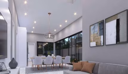 Casa em Condomínio à venda, 4 quartos, 2 suítes, 2 vagas, Condomínio Solar das Esmeraldas - Nova Odessa/SP