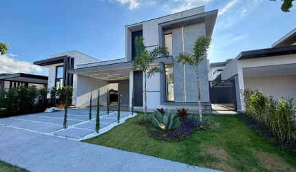 CASA TÉRREA MODERNA COM 3 SUÍTES E PISCINA ,  LOCALIZADA NO GRANVILLE