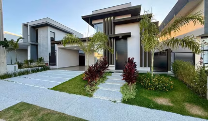 CASA TÉRREA NOVA COM 3 SUÍTES E PISCINA ,  LOCALIZADA NO GRANVILLE