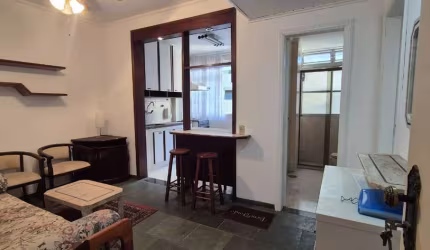 Apartamento para Venda em Santos, Gonzaga, 1 dormitório, 2 vagas