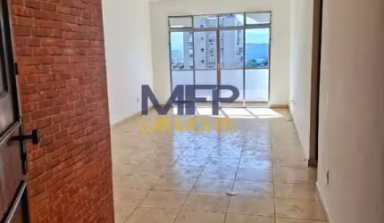 Apartamento para Locação em Santos, Embaré, 2 dormitórios, 1 suíte, 3 banheiros, 1 vaga
