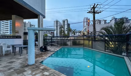 Apartamento 2 Quartos 1 Suíte Lazer 100m da Praia
