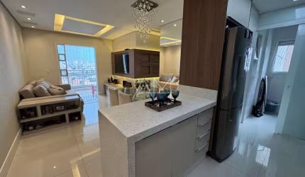 APARTAMENTO 80M, 2 QUARTOS, SUÍTE, CLOSET E 2 VAGAS CENTRO SBC