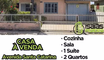 VENDO CASA NO CENTRO DE BALNEÁRIO ARROIO DO SILVA SC