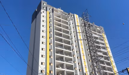 Apartamento novo com 02 dormitórios, sacada, churrasqueira e infraestrutura completa