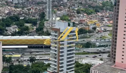 Studio 22m2 no Caminho das Árvores. Andar alto, com infraestrutura de lazer! FACILITY TOWER. Ótima localização, a 400m do Shopping da Bahia. Conheça