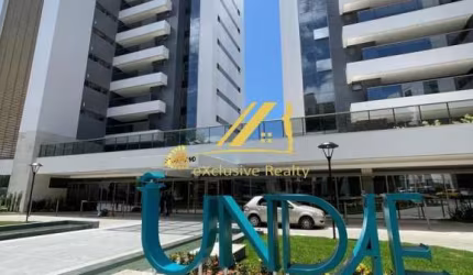 Undae Ocean -Apartamento 4 suítes com 245,19m², lavabo, varanda gourmet espetacular debruçada no Mar de Ondina. Andar alto, está pronto para morar!