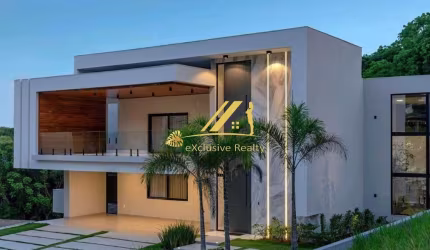 Casa no Alphaville Salvador II, finamente decorada e mobiliada! 715m2, 4 suítes, 2 com closet! Uma verdadeira Mansão!  Energia solar! Agende sua visit