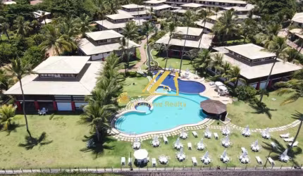 Bali Bahia Praia do Forte: Apartamento Duplex literalmente à beira mar, 192m2, 4 quartos, 2 suítes. Finamente decorado e mobiliado! Vista Mar incrível