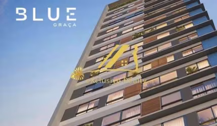 Blue Graça, apartamento 2 suítes de alto padrão. Lançamento, no melhor local da Graça! Rooftop com toda infraestrutura de lazer! Conheça o decorado!