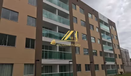 BUSCA VIDA RESIDENCE: Apartamento para aluguel em Abrantes. 2/4 com suite, varanda, cozinha americana, lavabo. 1 vaga de garagem.