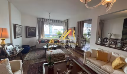 Cobertura Duplex super espaçosa, numa localização espetacular, com vista mar. 600m2.