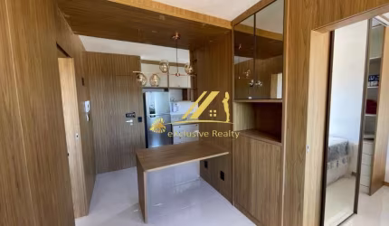 House Federação - apartamento para aluguel 2 suítes mobiliado, andar alto com vista mar, 1 vaga de garagem! Prédio novo com infraestrutura de lazer!