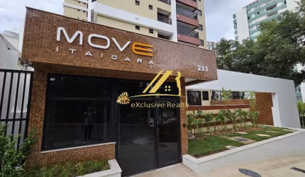 Move Itaigara - Apartamento de 2 quartos com suíte, lavabo e varanda no melhor do Itaigara! a 300m do Shopping Itaigara. Ótima infraestrutura de lazer