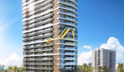Beach Class Jaguaribe. Apartamento 2 suítes na orla de Jaguaribe, literalmente vista mar! Infraestrutura de lazer sensacional!