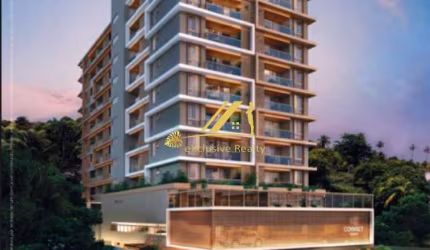 Connect Ondina, apartamento com 2 suítes, no  melhor da Ondina! Rua Macapá, pertinho da praia e de tudo!
