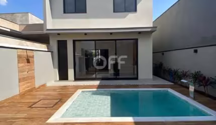Casa em condomínio fechado com 3 quartos à venda na Avenida Luiz Greco, 225, São Bento, Paulínia, 174 m2 por R$ 1.450.000