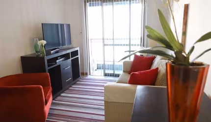 Apartamento com 1 quarto para alugar na Rua Boaventura do Amaral, 1060, Cambuí, Campinas, 46 m2 por R$ 4.590