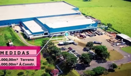 Barracão / Galpão / Depósito para alugar no Distrito Industrial, Monte Alegre do Sul , 9000 m2 por R$ 90.000