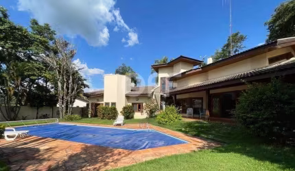 Casa em condomínio fechado com 4 quartos para alugar na Rua Armando Eurico Stocco, 77, Jardim Botânico (Sousas), Campinas, 420 m2 por R$ 15.000