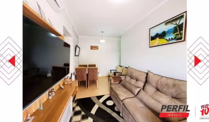 APARTAMENTO À VENDA COM 52M², 02 DORMITÓRIOS E 01 VAGA