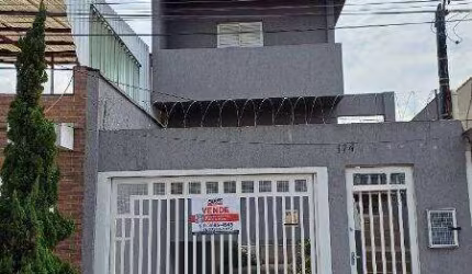 SOBRADO NOVO COM 4 DORMS 01 SUÍTE, GARAGEM IMENSA