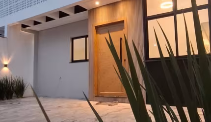 Casa nova, plana com 3 quartos no Mathinai.