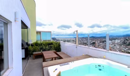 Cobertura com 2 quartos à venda na Rua Nísio Batista de Oliveira, 1, São Lucas, Belo Horizonte por R$ 848.000