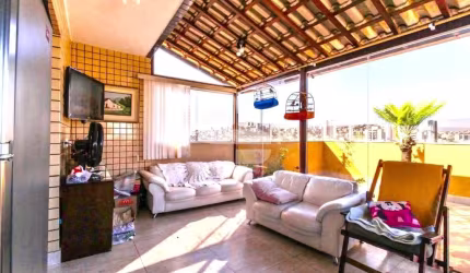 Cobertura com 3 quartos à venda na Pedrogão Pequeno, 01, Paquetá, Belo Horizonte por R$ 950.000