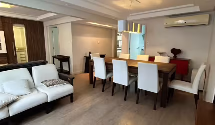 Quadra Mar - Mobiliado - 100m² - Vaga privativa
