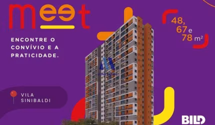 MEET - APARTAMENTO 1 DORM ZONA SUL