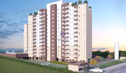 Apartamento com 2 dormitórios à venda, 46 m² por R$ 345.000,00 - Recreio Estoril - Atibaia/SP