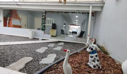 casa com lindo quintal no bairro aventureiro