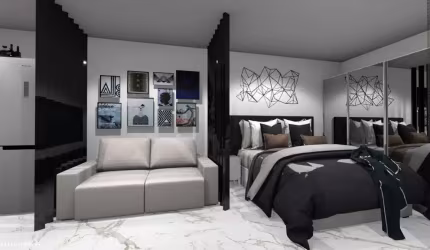 Apartamento para Venda em Carapicuíba, Jardim das Belezas, 1 dormitório, 1 banheiro, 1 vaga