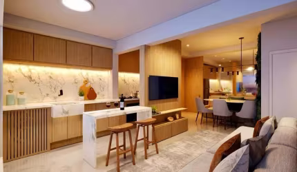 Apartamento com 2 Quartos e 2 banheiros à Venda, 65 m² por R$ 565.000
