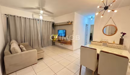Apartamento Mobiliado com 2 dormitórios para alugar, 88 m² por R$4150,00/mês - Vila do Golf - Ribei