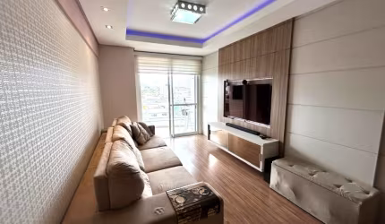 Apartamento semi mobiliado à venda em Barreiros – Pronto para morar!