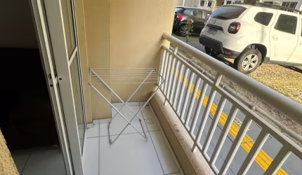 J - Alugo Apt Mobiliado  no Condomínio Palmeiras 2