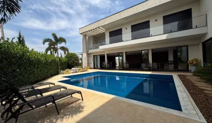 Casa à venda em Vinhedo, Monte Alegre, com 4 suítes, com 526 m², Residencial Campo de Toscana