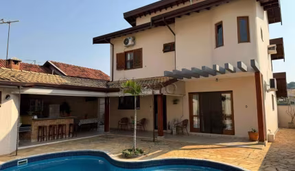 Casa à venda em Valinhos, Santa Cruz, com 3 quartos, com 250 m², Residencial Terras do Caribe