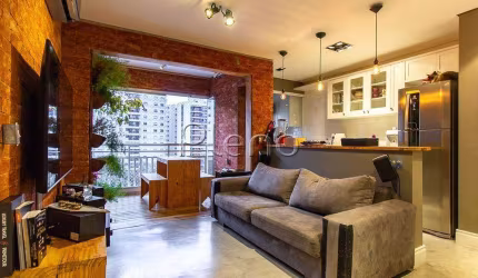 Apartamento à venda em Campinas, Cambuí, com 1 suíte, com 47 m², Condomínio Setin Home &amp; Life Cambuí