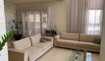 Sobrado à venda em Campinas, Residencial Parque das Araucárias, com 4 suítes, com 525 m²