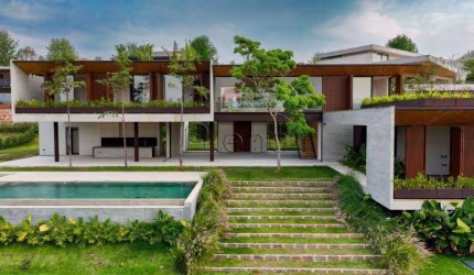 Sobrado à venda em Bragança Paulista, Condomínio Quinta da Baroneza II, com 6 suítes, com 1005 m²