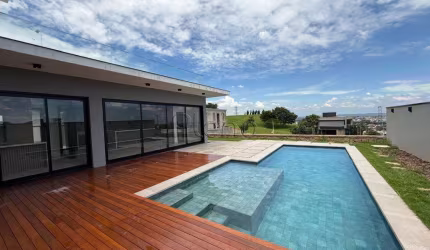 Casa à venda em Vinhedo, Monte Alegre, com 4 suítes, com 450 m², Residencial Campo de Toscana