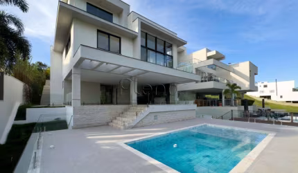 Casa à venda com 4 suítes no Residencial Jatibela, Campinas.