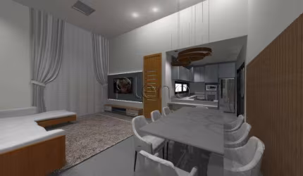 Casa à venda com 3 suítes no Condomínio Park Gran Reserve, em Indaiatuba