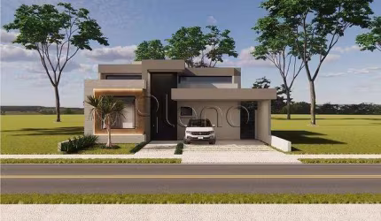 Casa à venda com 3 suítes no Santorini Residencial Club, Paulínia.