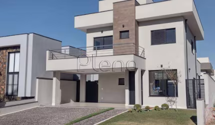 Sobrado à venda com 3 suítes no Residencial Royal Garden em Paulínia