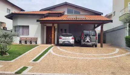 Casa à venda com 3 suítes no Residencial Terras do Caribe, Valinhos.