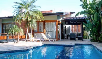 Sobrado à venda em Campinas, Parque Jatibaia (Sousas), com 4 suítes, com 492 m², Bosque Irapuã
